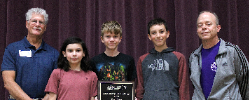 Trio of Middle School Students Win National Competition