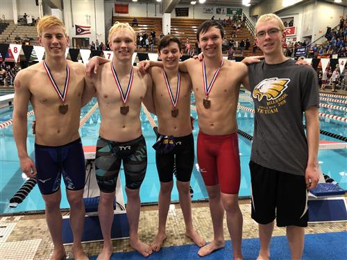 John Sampson, Cole Huggard, Cam Bybee, Cody Bybee, Carter Caldwell
